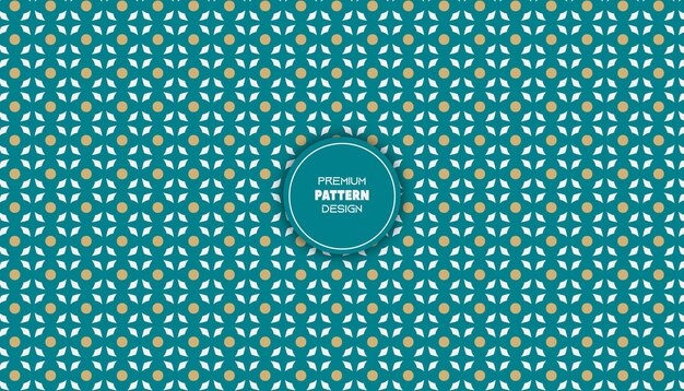 Fondo Lujo patrón abstracto fondo colorido ornamento Vector plano árabe diseño floral