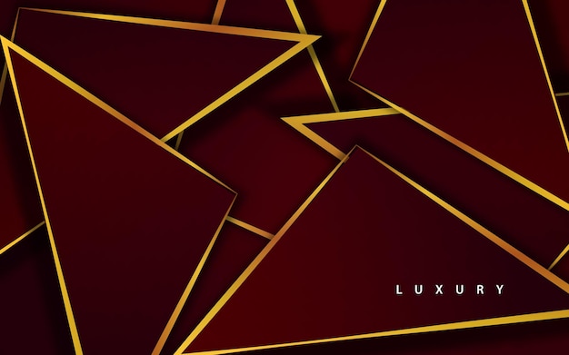 Fondo de lujo rojo abstracto