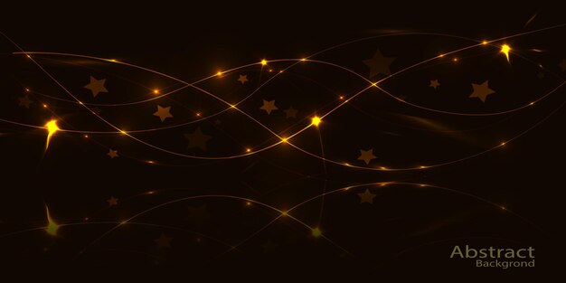 Fondo de luz abstracto para diseño web con muchas ráfagas brillantes de luz y vector de estrellas png