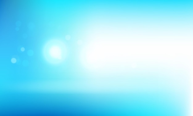 Fondo de luz abstracto con efectos bokeh