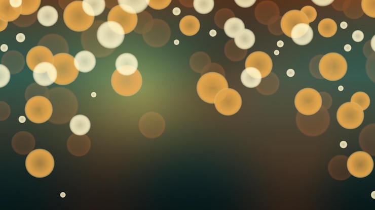 Vector fondo de luz bokeh abstracto