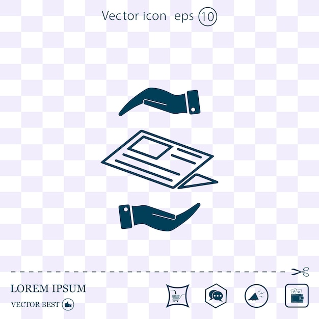 Fondo de luz de la ilustración vectorial