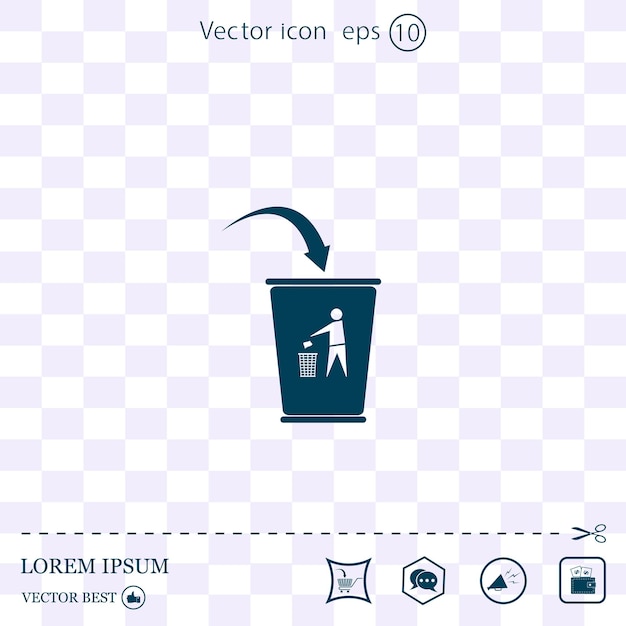 Fondo de luz de la ilustración vectorial