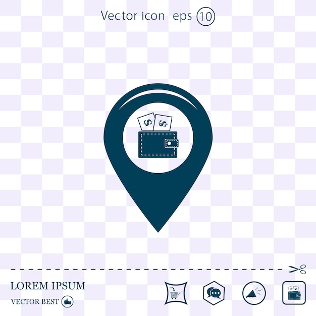 Fondo de luz de la ilustración vectorial