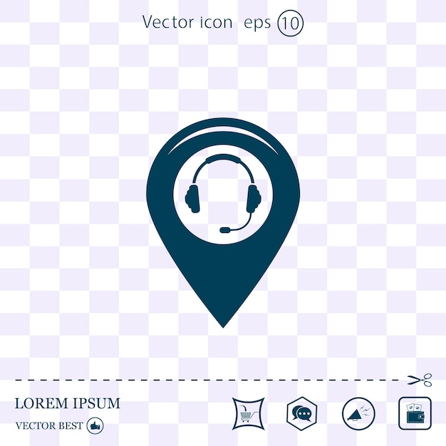 Fondo de luz de la ilustración vectorial
