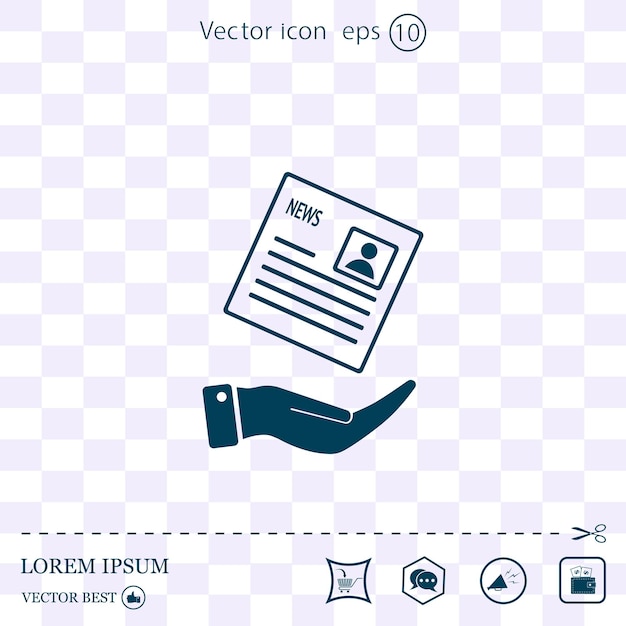 Fondo de luz de la ilustración vectorial