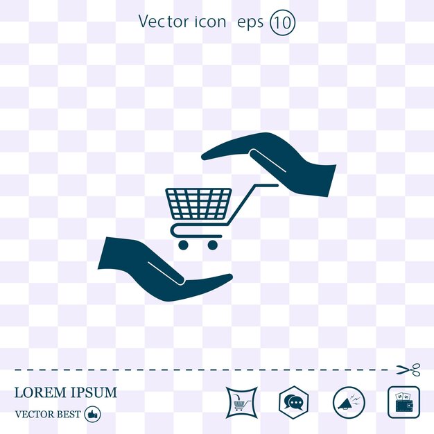 Fondo de luz de la ilustración vectorial