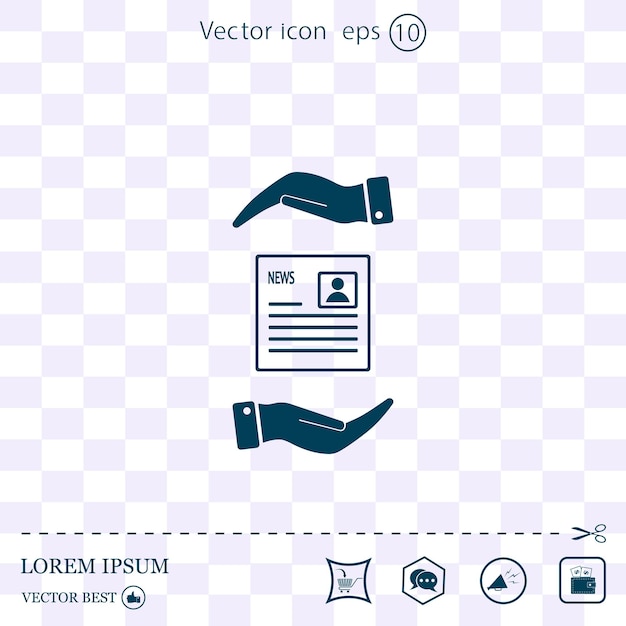 Fondo de luz de la ilustración vectorial