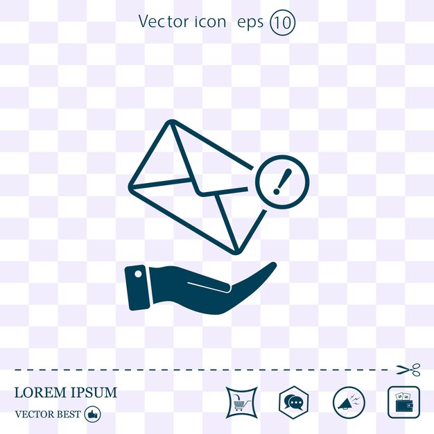 Fondo de luz de la ilustración vectorial