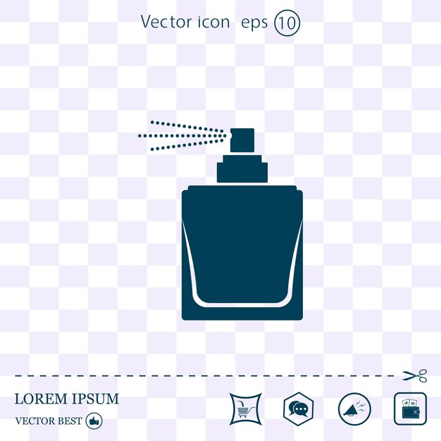 Fondo de luz de la ilustración vectorial