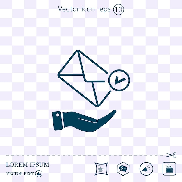 Fondo de luz de la ilustración vectorial