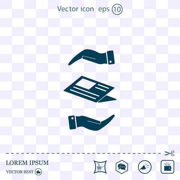 Fondo de luz de la ilustración vectorial