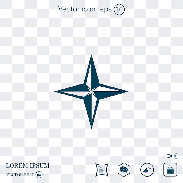 Fondo de luz de la ilustración vectorial