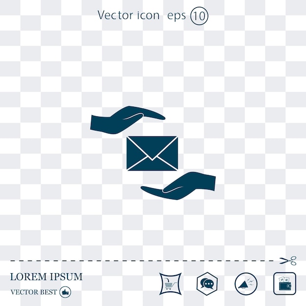 Fondo de luz de la ilustración vectorial