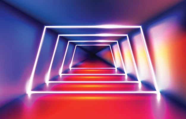 El fondo de luz de neon de vecteezy3_bk0321