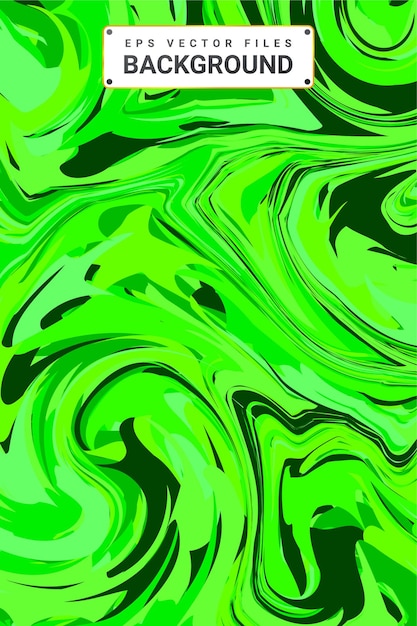 Vector fondo de macintosh verde de patrón abstracto