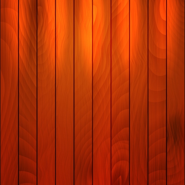 Vector fondo de madera con foco.