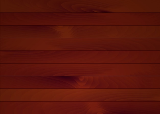 Vector fondo de madera marrón oscuro.