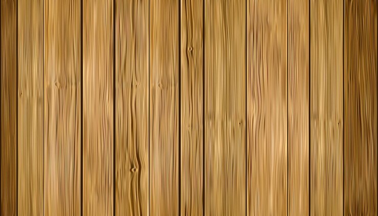 Vector fondo de madera realista textura de madera. rayas verticales.