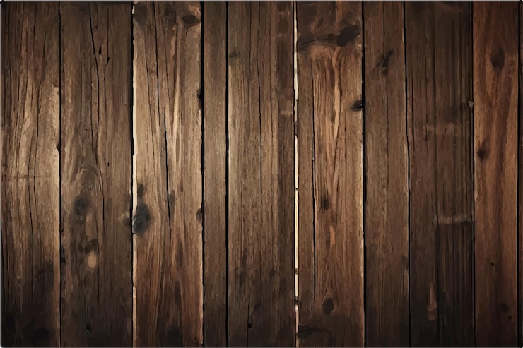 Vector fondo de madera tablas de madera pared de cerca tabla de piso de fondo de madera superficie de madera oscura