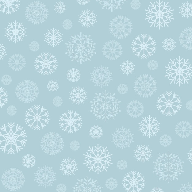 Fondo magnífico copos de nieve