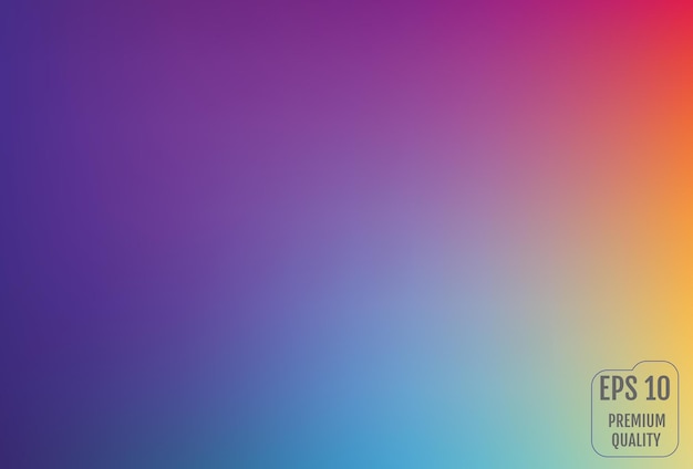 Fondo de malla de degradado borroso en colores brillantes