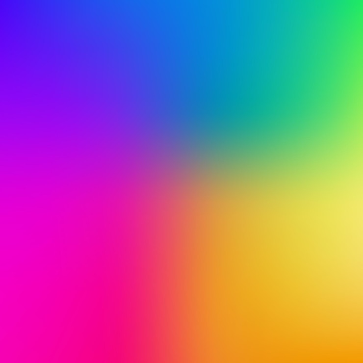 Vector fondo de malla de degradado colorido en colores vibrantes del arco iris ilustración de vector de color suave editable de luz