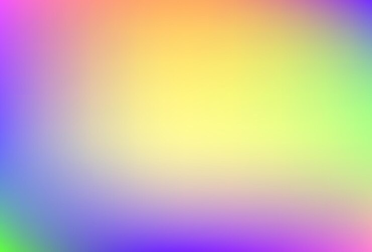 Vector fondo de malla de degradado colorido suave y borroso colores de arco iris brillantes modernos plantilla de banner de vector de color suave fácil de editar calidad premium