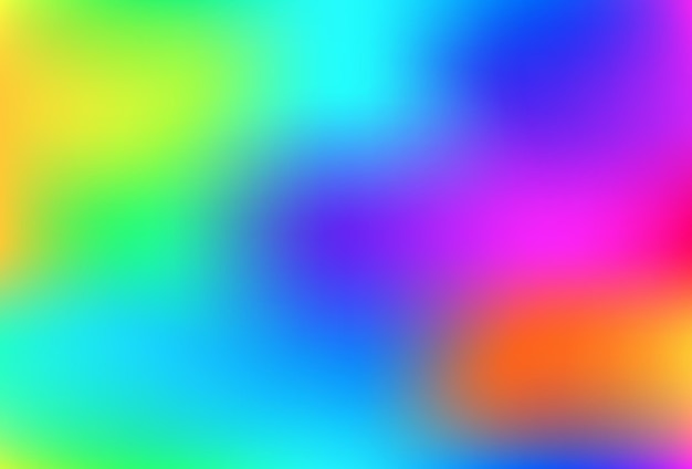 Fondo de malla degradado colorido suave y borroso Colores brillantes modernos del arco iris Plantilla de banner vectorial de color suave fácil de editar