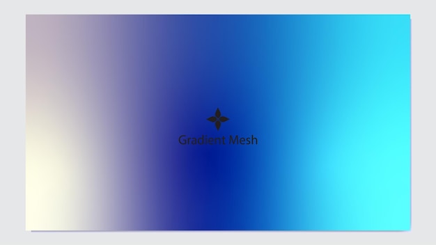 Fondo de malla gradiente con colores azul cian y púrpura