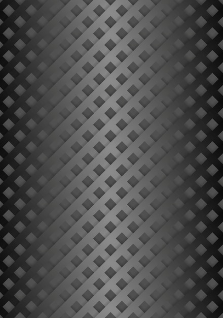 Fondo de malla de vector gris oscuro abstracto