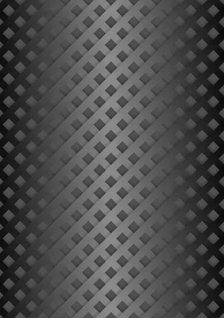 Fondo de malla de vector gris oscuro abstracto