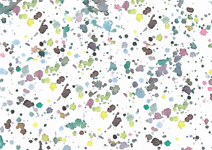 Vector fondo de manchas de acuarela abstracta