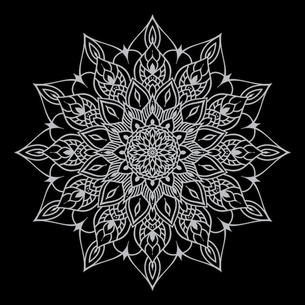 Fondo de mandala arabesco