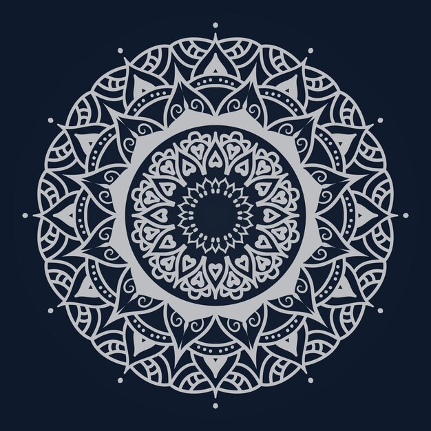 Fondo de mandala arabesco