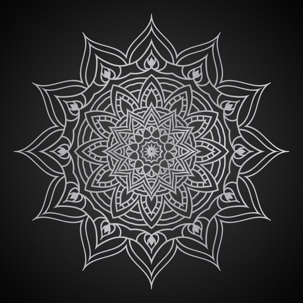 Fondo de mandala arabesco