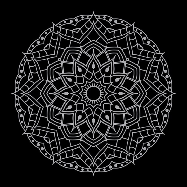 Fondo de mandala arabesco