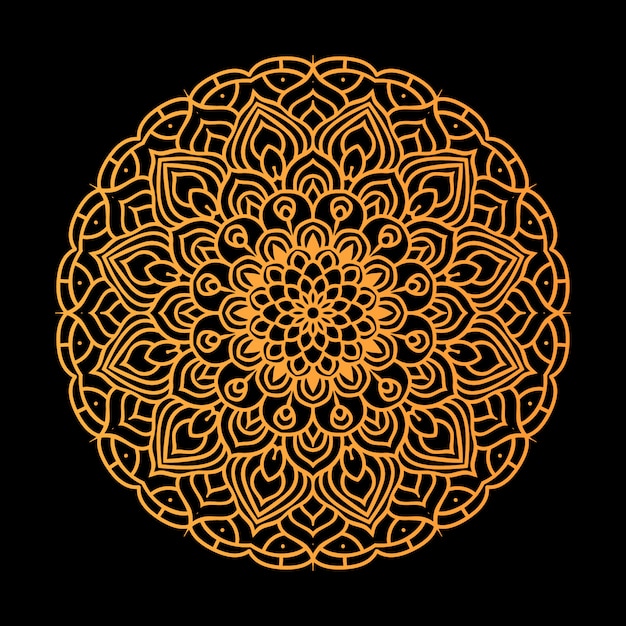 Fondo de mandala arabesco