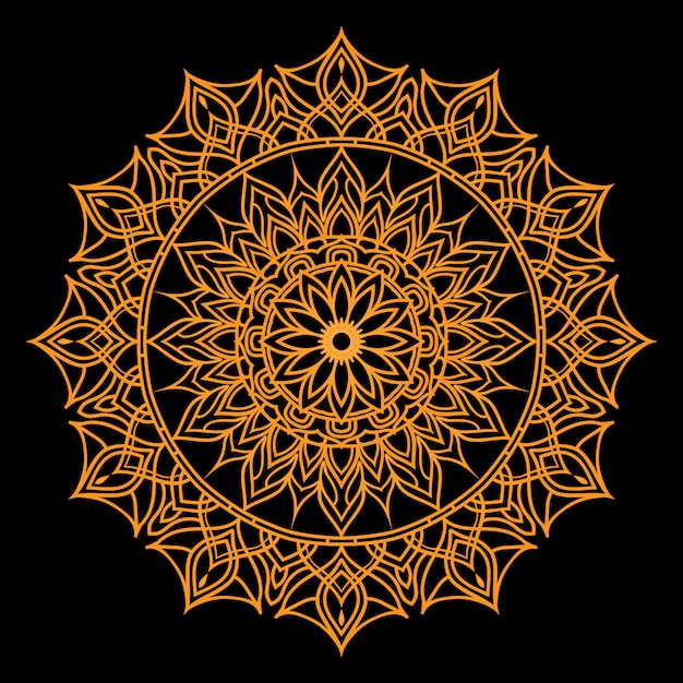 Fondo de mandala arabesco