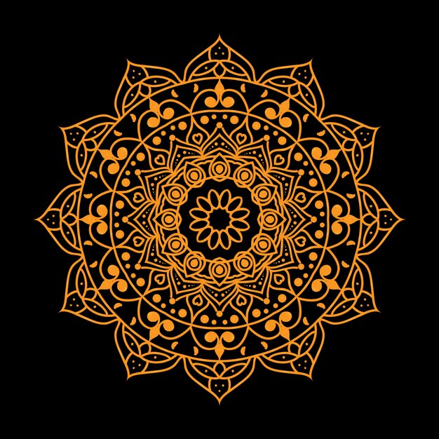 Fondo de mandala arabesco