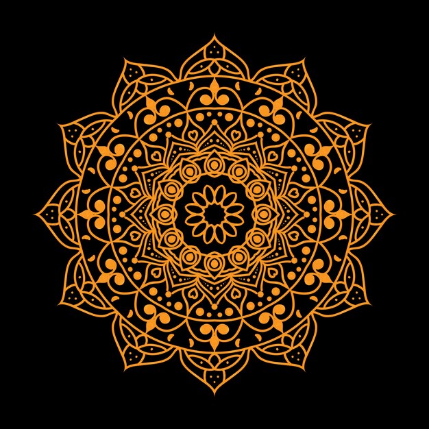 Fondo de mandala arabesco