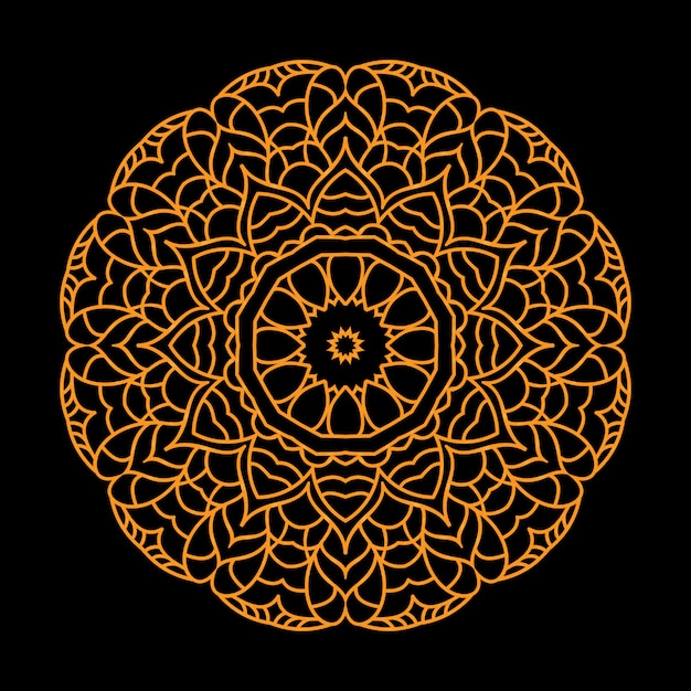 Fondo de mandala arabesco
