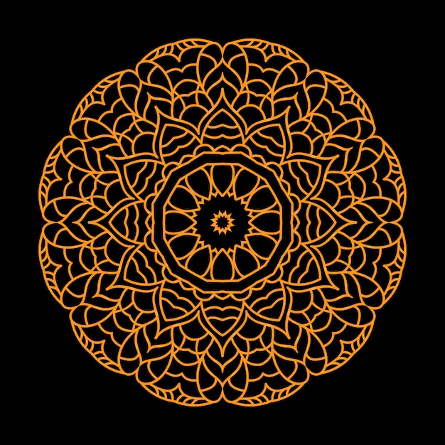 Fondo de mandala arabesco