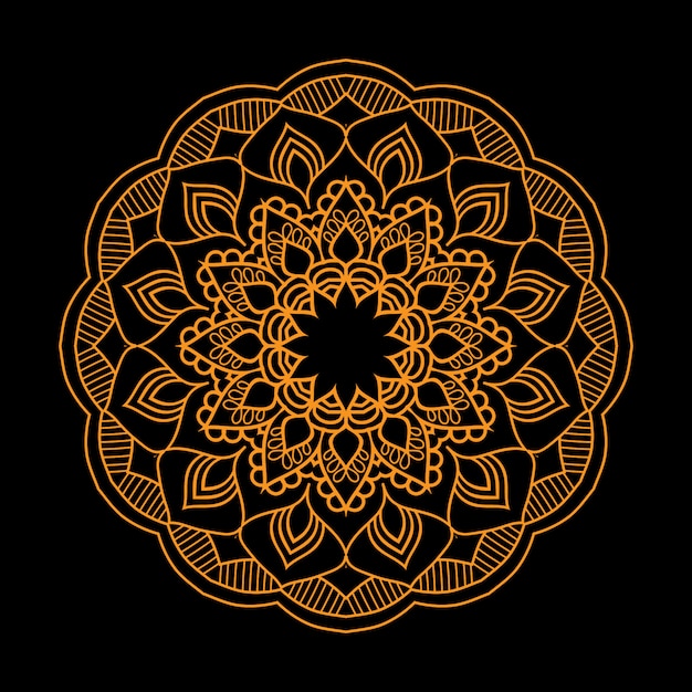 Fondo de mandala arabesco