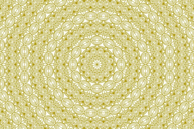 Fondo de mandala dorado elegante