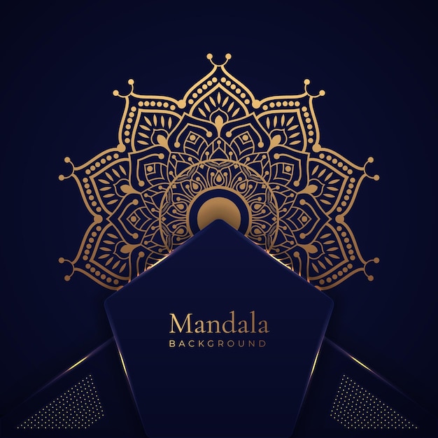 Fondo de mandala estampado abrabisque