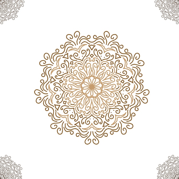 Fondo de mandala floral