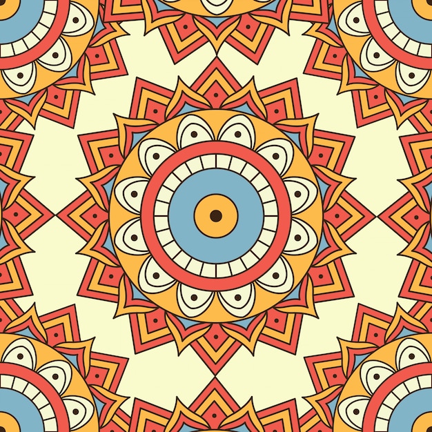 Fondo de mandala indio