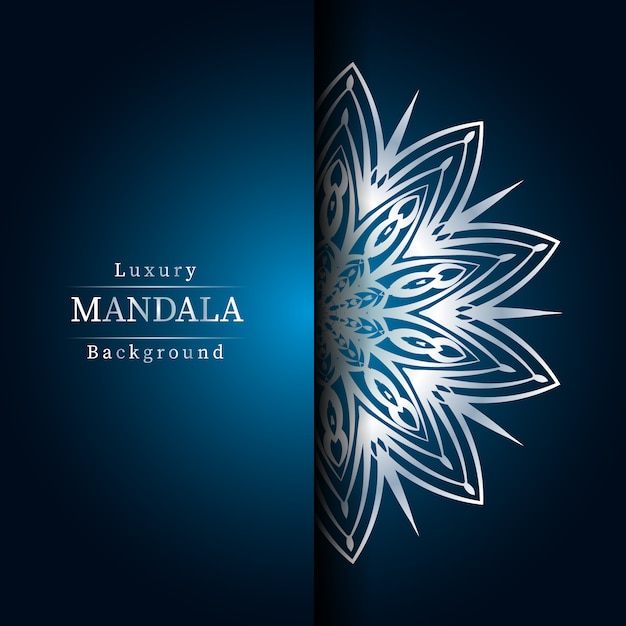 Fondo de mandala de lujo creativo