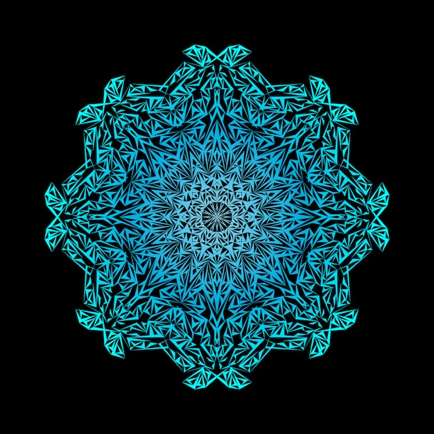 Fondo de mandala de lujo creativo